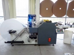 CORTADEIRA / RESMADEIRA / MARCA MAQPRESS MOD. PSE - 420/1 C/ SELADORA TERMOENCOLHÍVEL