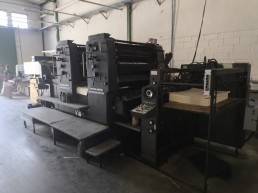 OFFSET HEIDELBERG SM 102ZP BICOLOR COM REVERSÃO